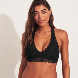 Navy lace Hollister Bralette